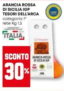 Pam Arancia rossa di sicilia igp TESORI DELL'ARCA offerta