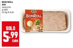 Pam Bon roll AIA offerta