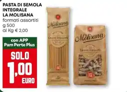 Pam Pasta di semola integrale LA MOLISANA offerta