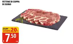 Tigros Fettine di coppa di suino offerta