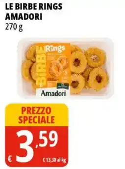 Tigros Le birbe rings AMADORI offerta