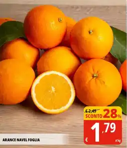 Tigros Arance navel foglia offerta