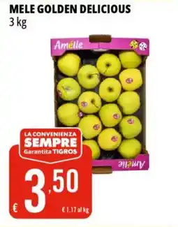 Tigros Mele golden delicious offerta