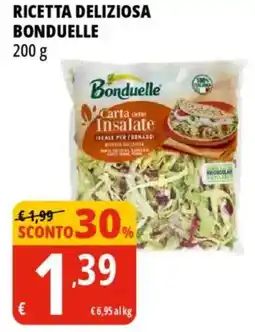Tigros Ricetta deliziosa BONDUELLE offerta