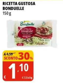 Tigros Ricetta gustosa BONDUELLE offerta