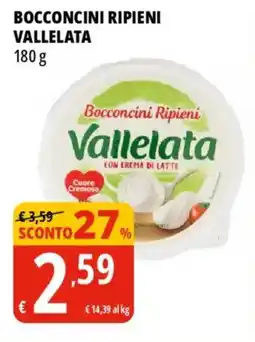 Tigros Bocconcini ripieni VALLELATA offerta