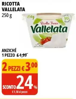 Tigros Ricotta VALLELATA offerta