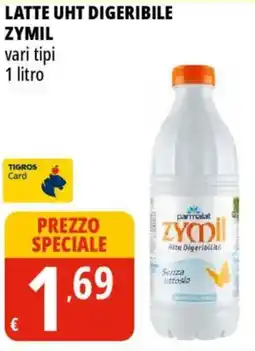 Tigros Latte uht digeribile ZYMIL offerta
