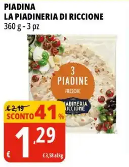 Tigros Piadina LA PIADINERIA DI RICCIONE offerta
