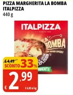 Tigros Pizza margherita la bomba ITALPIZZA offerta