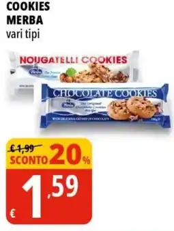 Tigros Cookies MERBA offerta