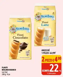 Tigros Flauti MULINO BIANCO offerta
