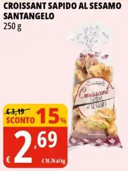 Tigros Croissant sapido al sesamo SANTANGELO offerta