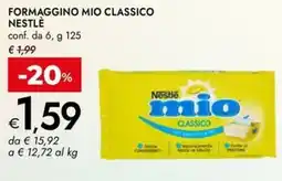 Bennet Formaggino mio classico NESTLÉ offerta