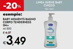Bennet Baby moments bagno corpo tenderness om+ offerta