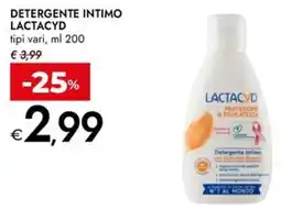 Bennet Detergente intimo LACTACYD offerta