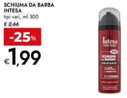 Bennet Schiuma da barba INTESA offerta