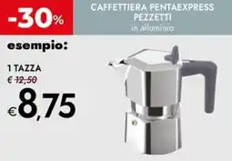 Bennet Caffettiera pentaexpress pezzetti offerta