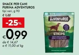 Bennet Snack per cani PURINA ADVENTUROS offerta