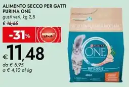 Bennet Alimento secco per gatti PURINA ONE offerta