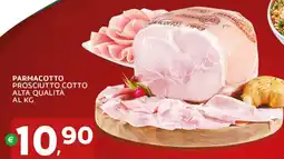 Extra Supermercati Parmacotto prosciutto cotto alta qualità offerta