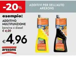 Bennet Additivi per dell'auto arexons, additivo multifunzione benzina o diesel offerta