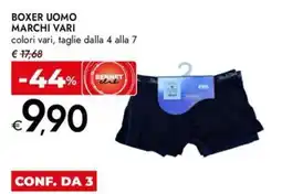 Bennet Boxer uomo marchi vari offerta