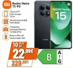 Expert Xiaomi Redmi Note 15 4G offerta