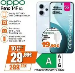 Expert oppo Reno 14F 5G offerta