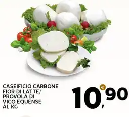 Extra Supermercati Caseificio carbone fior di latte/ provola di vico equense offerta