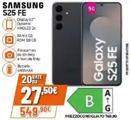 Expert SAMSUNG S25 FE offerta