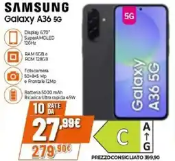 Expert SAMSUNG Galaxy A36 5G offerta