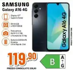 Expert SAMSUNG Galaxy A16 4G offerta