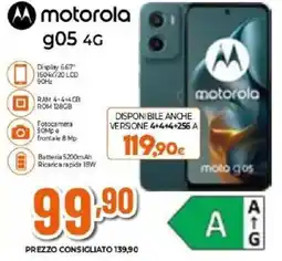 Expert motorola g05 4G offerta