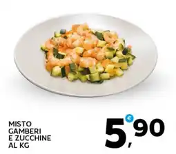 Extra Supermercati Misto gamberi e zucchine offerta