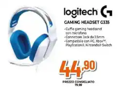 Expert logitech GAMING HEADSET G335 offerta