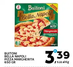 Extra Supermercati Buitoni bella napoli pizza margherita offerta