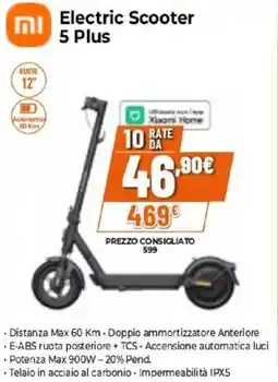 Expert Xiaomi Electric Scooter 5 Plus offerta