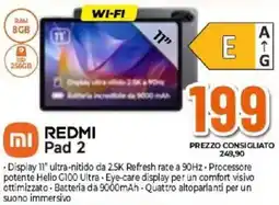 Expert Xiaomi REDMI Pad 2 offerta