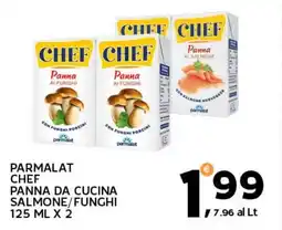 Extra Supermercati Parmalat chef panna da cucina salmone/funghi offerta