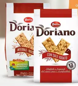 Extra Supermercati Doriano crackers salati/ integrali offerta