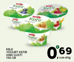 Extra Supermercati Milk yogurt kefir offerta
