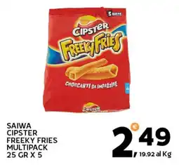 Extra Supermercati Saiwa cipster freeky fries multipack offerta
