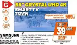 Expert TV LED 55" CRYSTAL UHD 4K UE55U7000FUXZT offerta