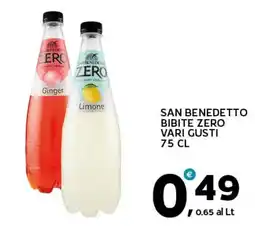 Extra Supermercati San benedetto bibite zero offerta
