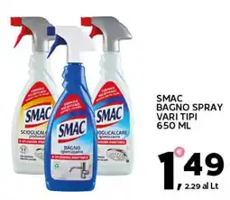 Extra Supermercati Smac bagno spray offerta