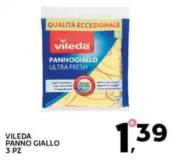 Extra Supermercati Vileda panno giallo offerta