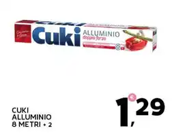 Extra Supermercati Cuki alluminio 8 metri +2 offerta