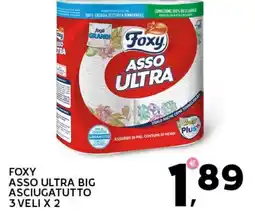 Extra Supermercati Foxy asso ultra big asciugatutto offerta