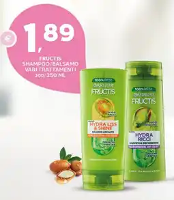 Extra Supermercati Fructis shampoo/balsamo vari trattamenti offerta